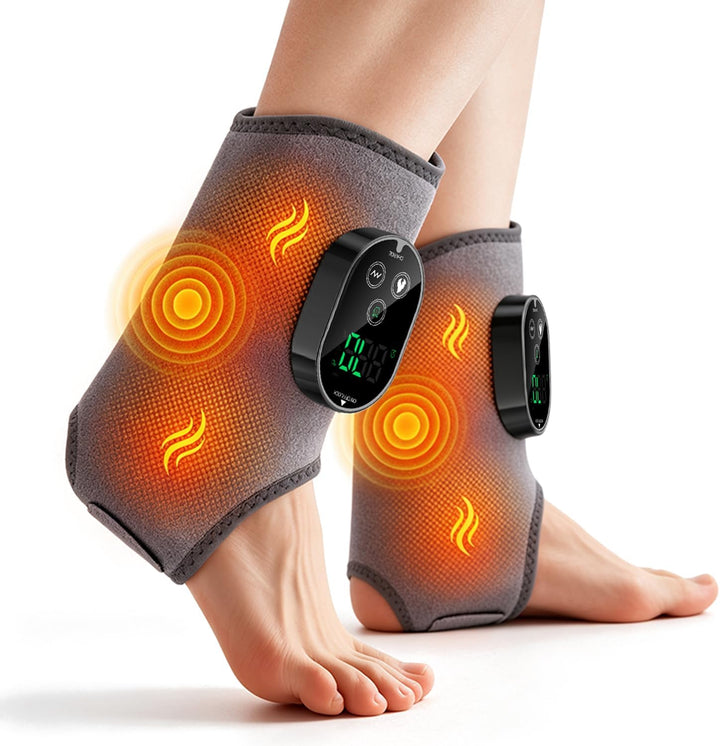 Wearable ankle massager