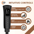 Leg Massager with Heat and Compression‎, Leg Compression Machine & Compression Boots for Circulation – 6 Modes & 3 Intensity Levels for Pain Relief, Gifts for Women, Men & Seniors