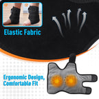 Cordless Ankle Massager with Heat, Ankle Brace with Vibration, 2-Pack