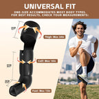 Leg Massager with Heat and Compression‎, Leg Compression Machine & Compression Boots for Circulation – 6 Modes & 3 Intensity Levels for Pain Relief, Gifts for Women, Men & Seniors