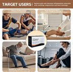 Leg Massager with Heat and Compression‎, Leg Compression Machine & Compression Boots for Circulation – 6 Modes & 3 Intensity Levels for Pain Relief, Gifts for Women, Men & Seniors