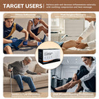 Leg Massager with Heat and Compression‎, Leg Compression Machine & Compression Boots for Circulation – 6 Modes & 3 Intensity Levels for Pain Relief, Gifts for Women, Men & Seniors