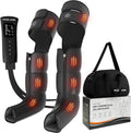 Leg Massager with Heat and Compression‎, Leg Compression Machine & Compression Boots for Circulation – 6 Modes & 3 Intensity Levels for Pain Relief, Gifts for Women, Men & Seniors